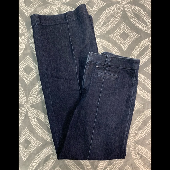 LOFT Denim - Ann Taylor LOFT denim trouser jeans 6